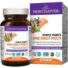 New Chapter Ежедневные Мультивитамины для Мужчин, Every Man, , 48 таблеток (NEW1123)