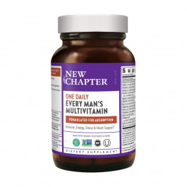 New Chapter Витамины и минералы  Every Man's One Daily Multivitamin, 24 таблетки