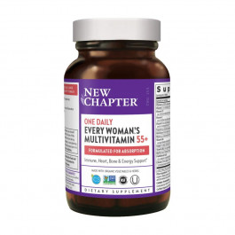 New Chapter Витамины и минералы  Every Woman's One Daily 55+ Multivitamin, 48 таблеток