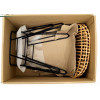 CRUZO Плетений стілець Коста з натурального ротангу на металевій основі  sk10861 - зображення 5