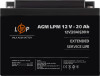 LogicPower AGM LPM 12V - 20 Ah под болт М5 (22882) - зображення 3