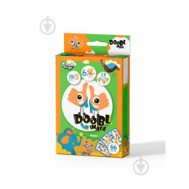   Danko Toys Игра настольная  Doobl Image мини укр. Animals DBI-02-03U