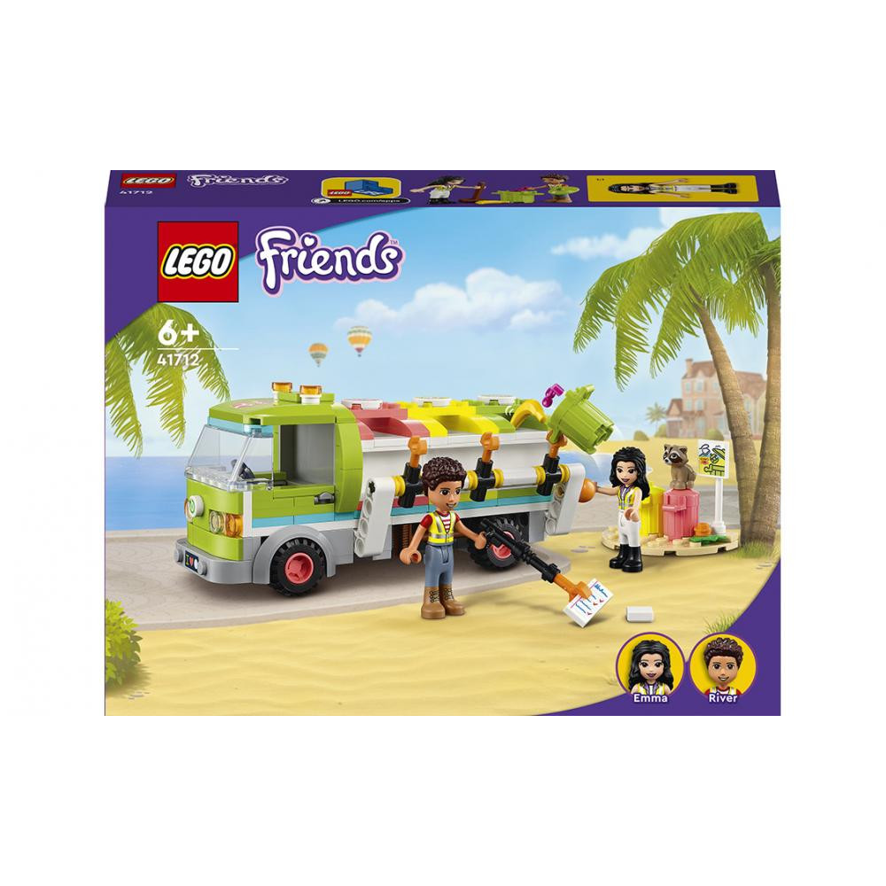 LEGO Friends Сміттєпереробна вантажівка (41712) - зображення 1