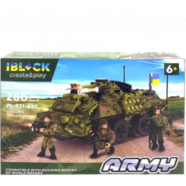 Iblock Армія, 280-385 деталей, 4 види (PL-921-430)