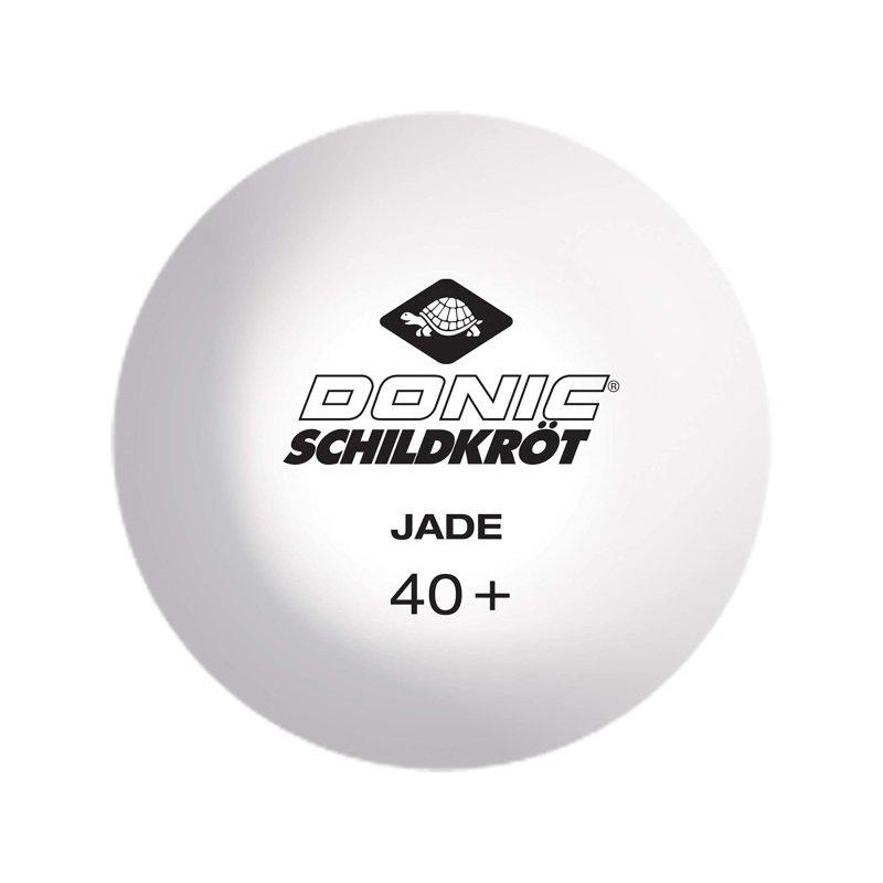 Donic Schildkr&ouml;t Шарики для настольного тенниса  Jade White 40+ 6 шт. (608501) - зображення 1