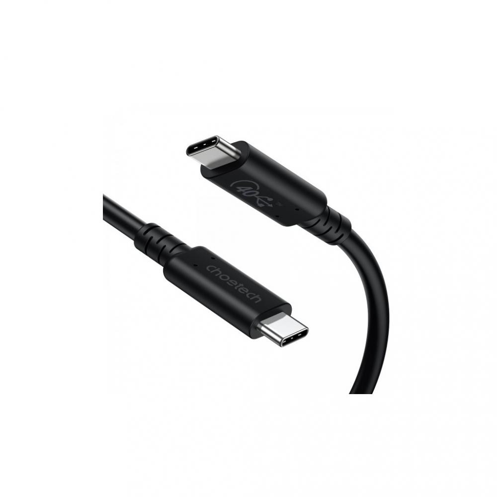 Choetech USB Type-C to USB Type-C 100W 0.8m Black (XCC-1028) - зображення 1