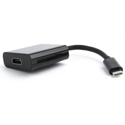 Cablexpert USB-C - HDMI Black (A-CM-HDMIF-01) - зображення 1