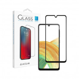 ACCLAB Защитное стекло  Full Glue для Samsung Galaxy A33 5G Black (1283126522383)