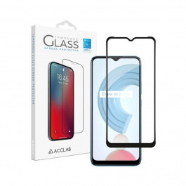 ACCLAB Защитное стекло Full Glue для Realme C21 Black (1283126518386)
