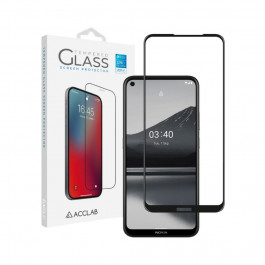 ACCLAB Защитное стекло Full Glue для Nokia 3.4 Black (1283126511516)