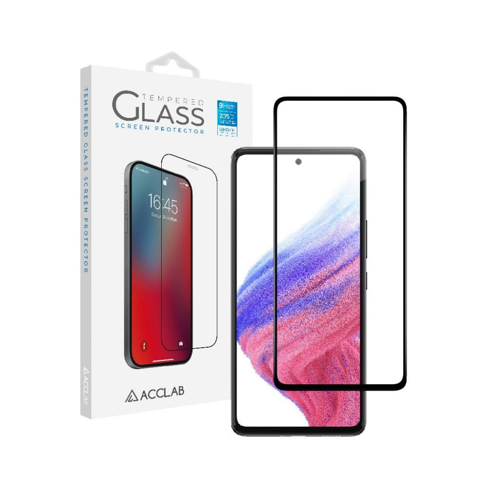ACCLAB Защитное стекло  Full Glue для Samsung Galaxy A53 5G Black (1283126522444) - зображення 1