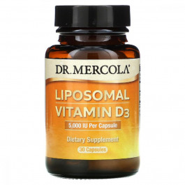 Dr. Mercola Вітамін D3  Liposomal 5000 МЕ 30 капсул (MCL01699)