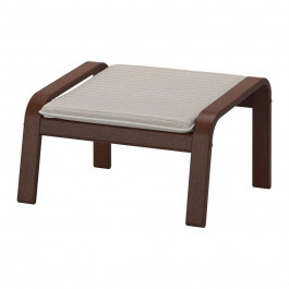 IKEA POANG-3 brazowy/Knisa jasnobezowy (092.446.83)