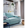 IKEA VIMLE 2-місний з широкими підлокітниками/Saxemaralight blue (994.005.51) - зображення 4