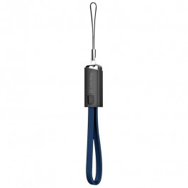 ColorWay USB to Apple Lightning Keychain Blue 0.22m (CW-CBUL021-BL)