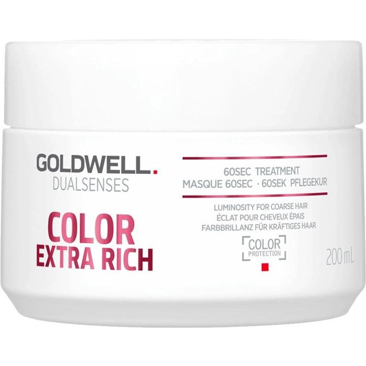 Goldwell Маска  Dualsenses Color Extra Rich 60 секунд інтенсивне відновлення фарбованого волосся 200 мл (4021 - зображення 1