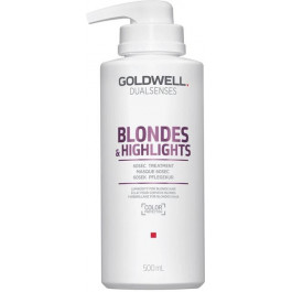 Goldwell Маска  DSN Blondes&Highlights 60 секунд интенсивного действия для осветленных волос 500 мл (40216090