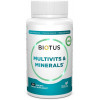Biotus Multivits & Minerals Мультивітаміни та мінерали 120 таблеток - зображення 1