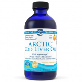   Nordic Naturals Жирные кислоты Nordic Naturals Arctic Cod Liver Oil, 237 мл Апельсин