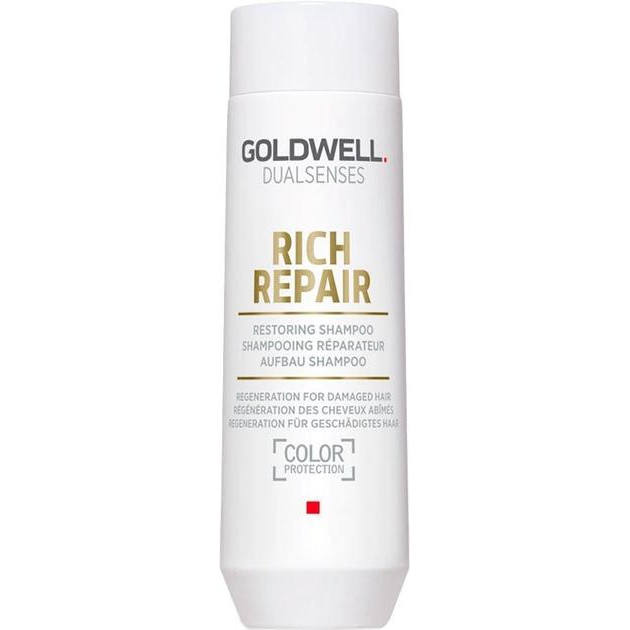 Goldwell Шампунь  Dualsenses Rich Repair для відновлення сухого та пошкодженого волосся 100 мл (4021609029489 - зображення 1