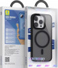 Blueo Frosted Anti-Drop with MagSafe для Apple iPhone 15 Pro Max Black (BK5934-I15PMBK) - зображення 3