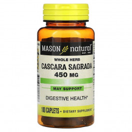 Mason Natural Whole Herb Cascara Sagrada, 100 каплет
