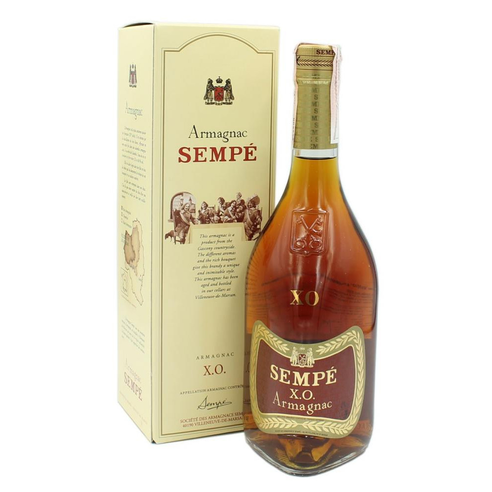 Sempe Armagnac  XO (в коробці) арманьяк 0,7 л (3107201037068) - зображення 1