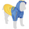 Karlie-Flamingo Дощовик  Raincoat 2in1 для собак 48 см жовто-блакитний (45484) - зображення 1