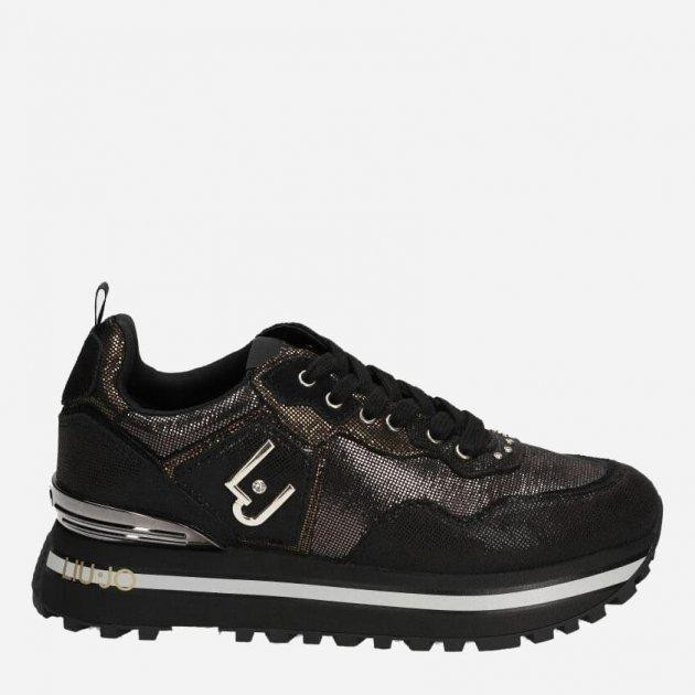 Liu Jo Жіночі снікери  Maxi Wonder 01 - Sneaker BF0069EX01422222 36 Чорні (800070139306) - зображення 1