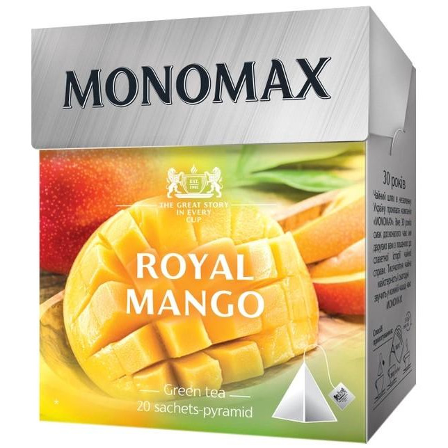 Мономах Чай  Royal Mango 20х1.5 г (mn.78078) (4820198878078) - зображення 1