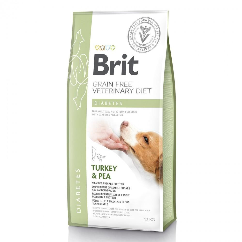 Brit Veterinary Diet Dog Diabetes 12 кг 170942/528097 - зображення 1