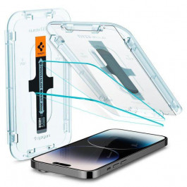 Spigen Glas tR EZ Fit Apple Iphone 14 Pro (2 Pack) Clear (AGL05214)