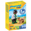 Playmobil 1.2.3 Ветеринар з собакою (70407) - зображення 1
