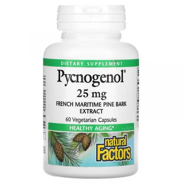 Natural Factors Пікногенол (Pycnogenol) 60 капсул - зображення 1