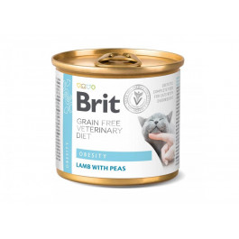 Brit Veterinary Diet Cat Obesity 200 г (8595602549849)