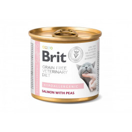 Brit Veterinary Diet Cat Hypoallergenic 200 г (8595602549825)