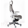Офісне крісло для керівника Special4You WAU Charcoal Network White dark gray (E5319)
