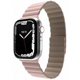 SwitchEasy Skin Silicone Magnetic Watch Band for Apple Watch 38/40/41mm Pink (MAW801078PK22)