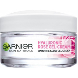 Garnier Зволожуючий гіалуроновий гель-крем  Skin Naturals з рожевою водою 50 мл (3600542402385)
