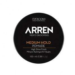 Farcom Arren Помада для укладання середньої фіксації глянцева  Grooming Pomade Medium Hold (11143)