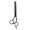 Olivia Garden Ножиці філірувальні  Silk Cut 6.35"T Eur Thinner, чорні матові (OGSSC635) - зображення 1