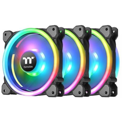 Thermaltake Riing Trio 14 RGB Radiator Fan TT Premium Edition 3-Fan Pack (CL-F077-PL14SW-A) - зображення 1