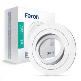 FERON Врізний точковий світильник  DL6210 білий