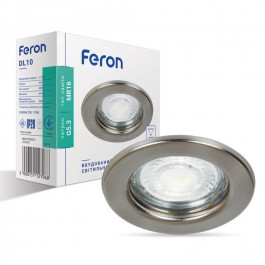 FERON Врізний точковий світильник  DL10 MR-16 титан
