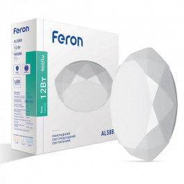 FERON Світлодіодний накладний світильник  AL588 12W 960Lm 5000K