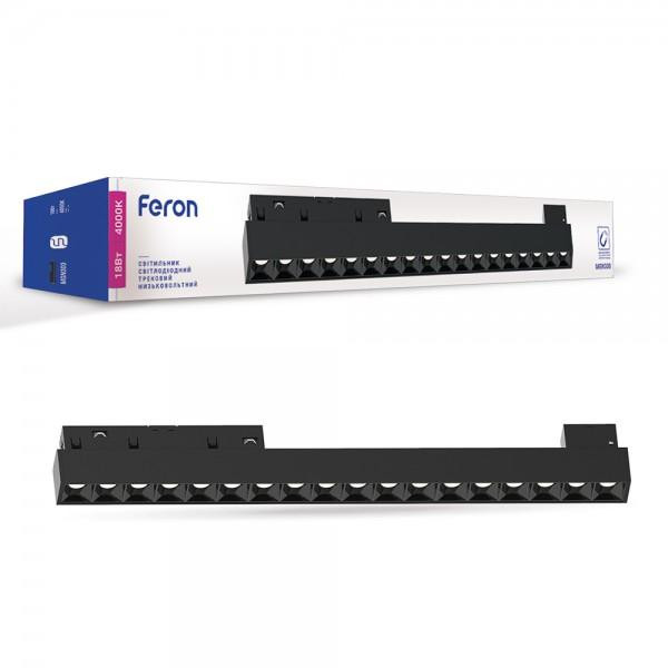 FERON Магнітний трековий світильник  MGN300 18W чорний - зображення 1