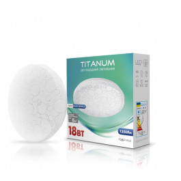 TITANUM LED світильник настінно-стельовий  18W 5000K Кільця (4820246481816)
