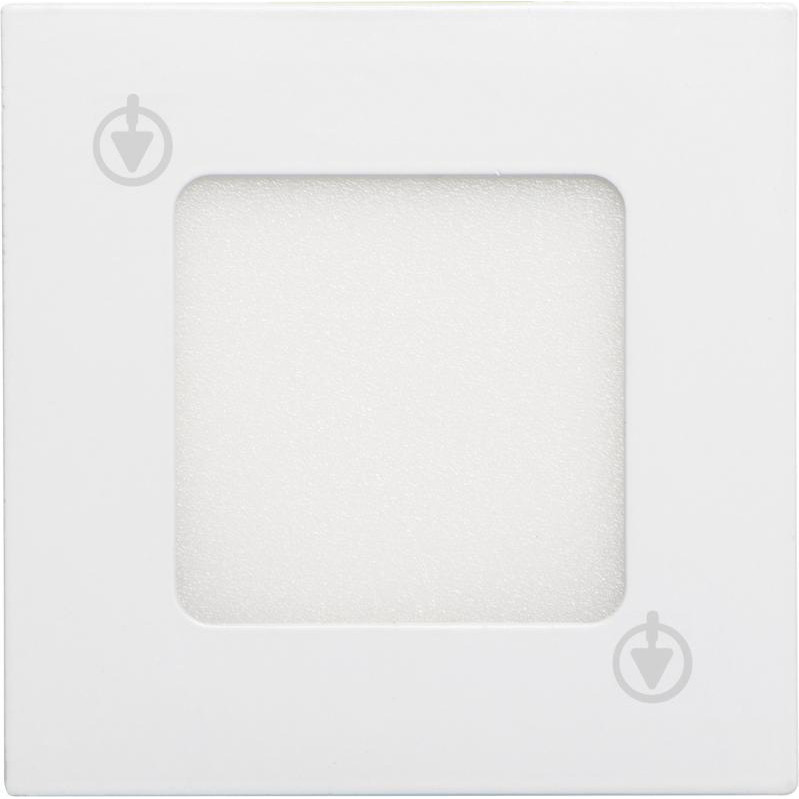 Lezard Врізна світлодіодна панель  3W 240Lm 6400K квадрат (6970097440390) - зображення 1