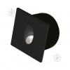 Horoz Electric Світлодіодний світильник сходовий  ZUMRUT 3W чорний квадрат (8680985593395) - зображення 1