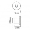 Horoz Electric Світлодіодний світильник сходовий  YAKUT 3W круг білий (8680985520988) - зображення 2